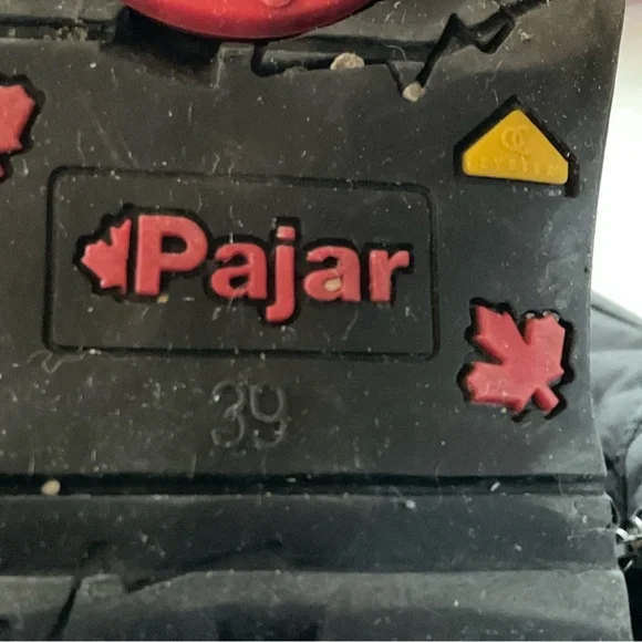 Pajar Boots Women’s Veronica 2.0 Winter Booties Winter Black Warm Snow Size 8.5 - Picture 9 of 13